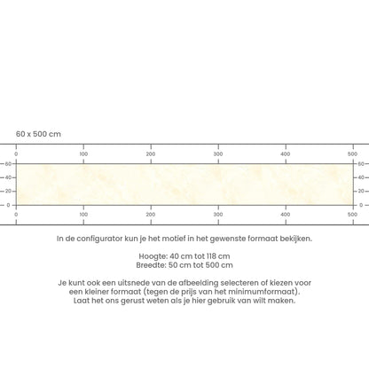 Zelfklevende keukenachterwand - Marmer beige
