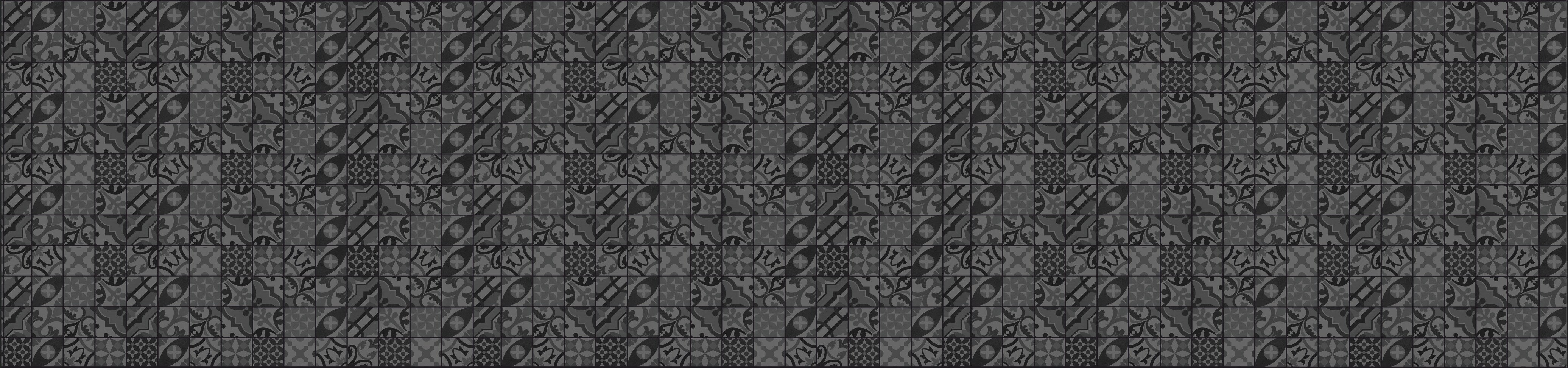 Customise your - Mosaikfliesen dunkel