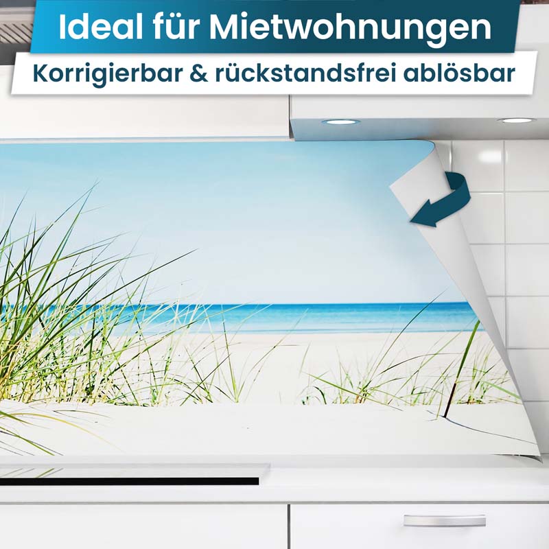 Küchenrückwand selbstklebend - Ostsee Strand